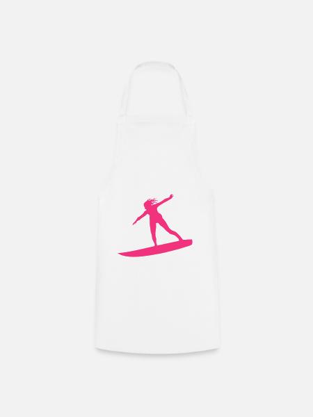 Surfing female de - Kochschürze -