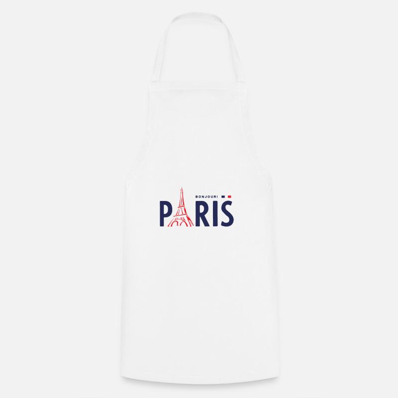 Paris tour eiffel - Tablier de cuisine - blanc
