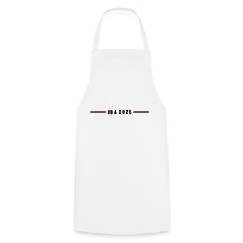 Jga 2025 - Cooking Apron - white - Front - AI Model Male 185 dark (185cm)