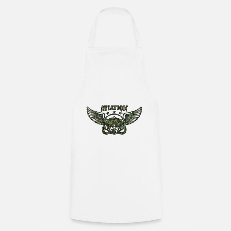 Aviation de l’armée - Tablier de cuisine - blanc