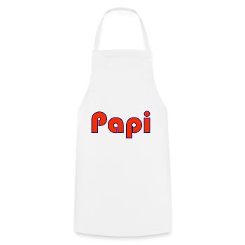 OPA. VATERTAG. ALLES GUTE ZUM GEBURTSTAG, PAPA. PAPA. PAPA - Kochschürze - Weiß - Vorne - AI Model Male 185 dark (185cm)