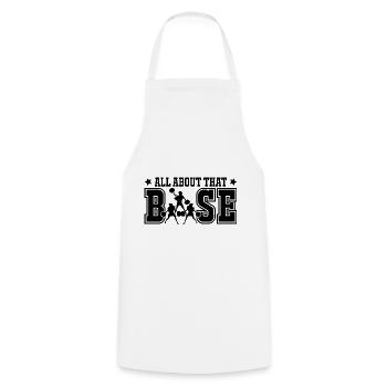 Pom girls - Tablier de cuisine - blanc - Devant - AI Model Male 185 dark (185cm)