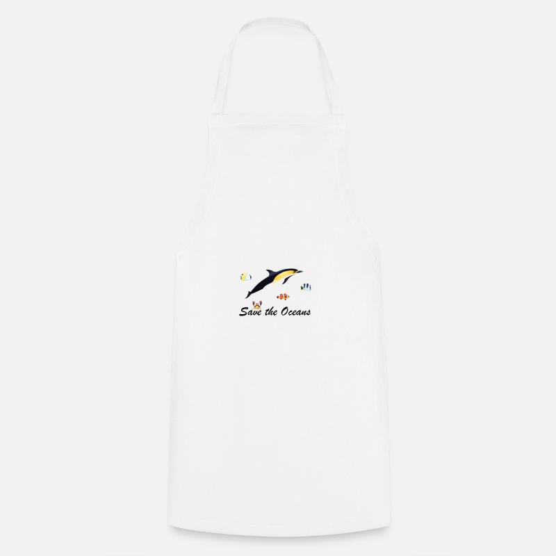 Sauvez les océans - Tablier de cuisine - blanc