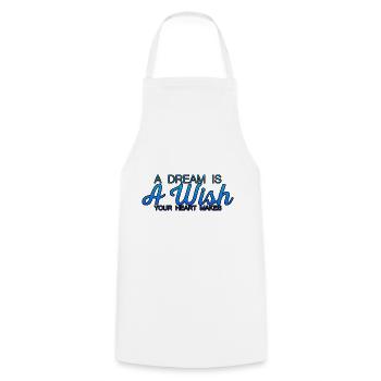 A Dream Is A Wish Your Heart Makes 7 - Cooking Apron - white - Front - AI Model Male 185 dark (185cm)