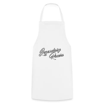Legendary Racers - Cooking Apron - white - Front - AI Model Male 185 dark (185cm)