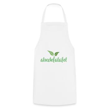 Vegan Veganer Tierschutz Vegetarier Vegetarisch - Kochschürze - Weiß - Vorne - AI Model Male 185 dark (185cm)