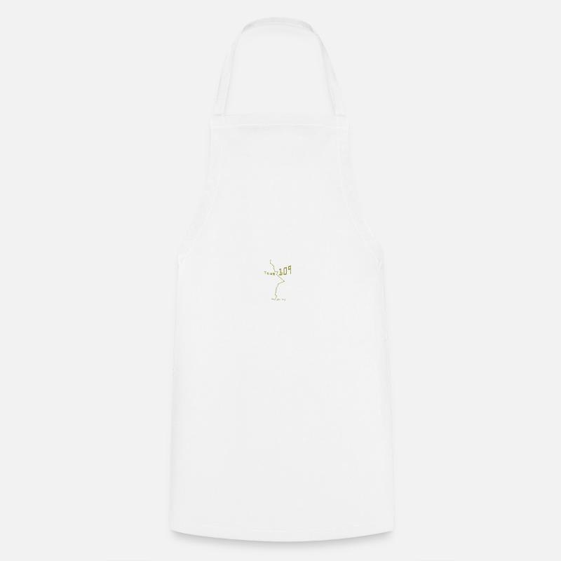 Team 109 design 01 - Tablier de cuisine - blanc