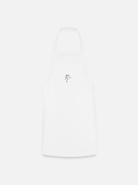 Lightning - Cooking Apron - white