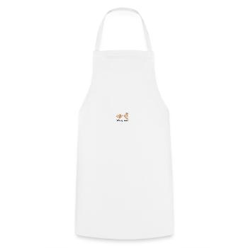 Funny Crass Funny Men Boys Gift - Cooking Apron - white - Front - AI Model Male 185 dark (185cm)