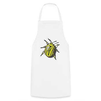 Potato beetle - Cooking Apron - white - Front - AI Model Male 185 dark (185cm)
