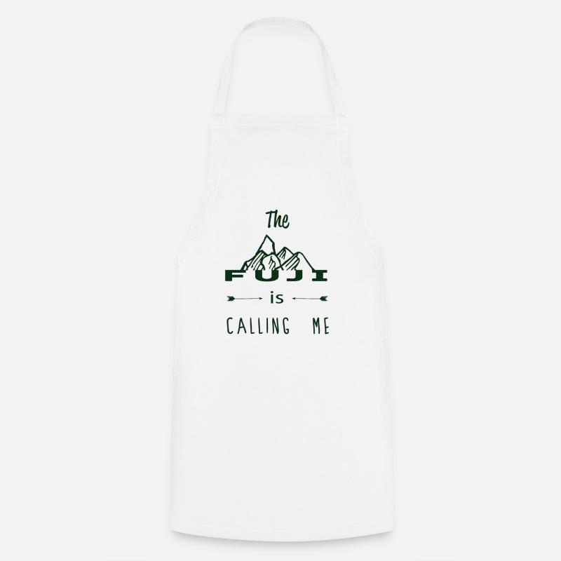 Appel du Mont Fuji - Tablier de cuisine - blanc