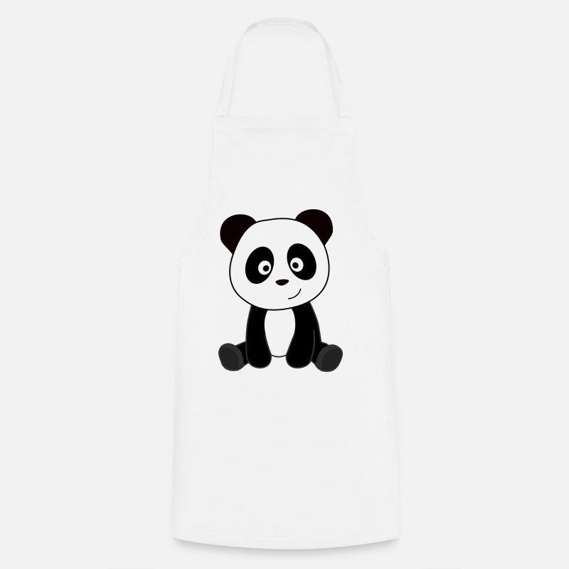 Panda panda bear animaux mignons enfants - Tablier de cuisine - blanc