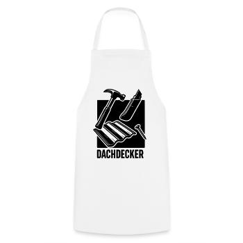 Roofing Tools - Cooking Apron - white - Front - AI Model Male 185 dark (185cm)