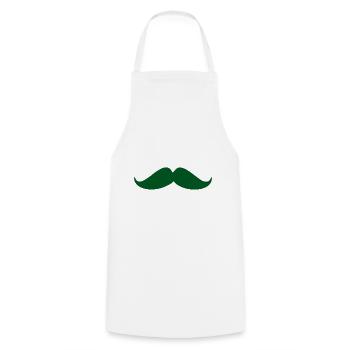 HALLOWEEN. PUMPKIN. HALLOWEEN PUMPKIN - Cooking Apron - white - Front - AI Model Male 185 dark (185cm)