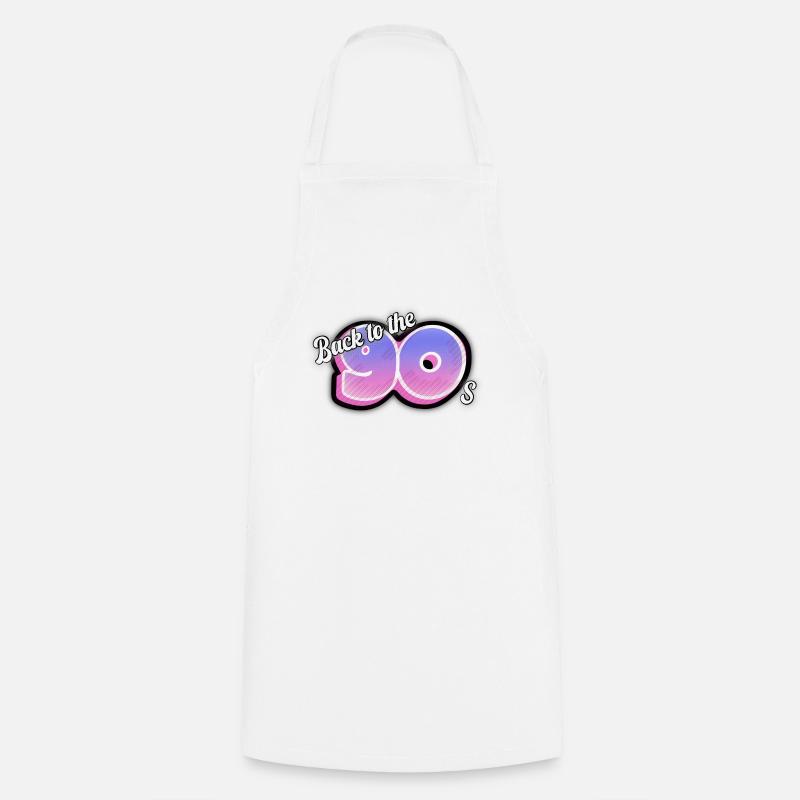 Back to the 90's - Cooking Apron - white