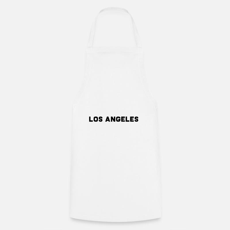Los Angeles - Tablier de cuisine - blanc