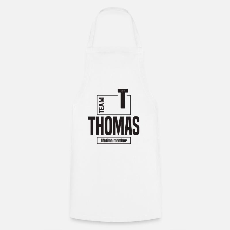 Thomas - Kochschürze - Weiß