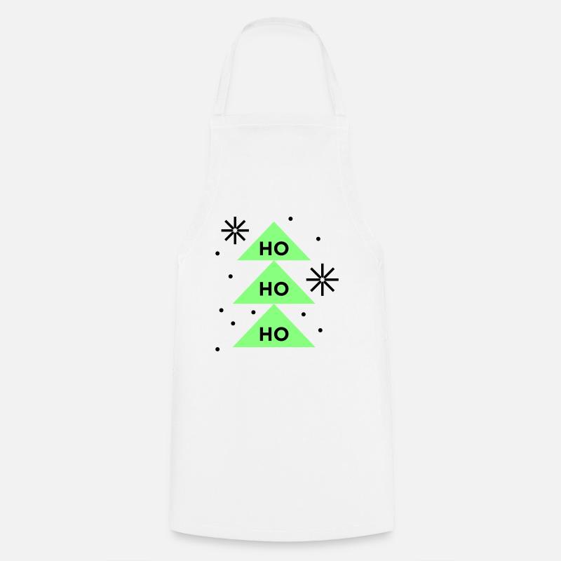Ho Ho Ho - Kochschürze - Weiß