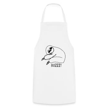 sleeping sloth - Cooking Apron - white - Front - AI Model Male 185 dark (185cm)