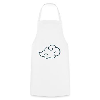 manga cloud - Cooking Apron - white - Front - AI Model Male 185 dark (185cm)