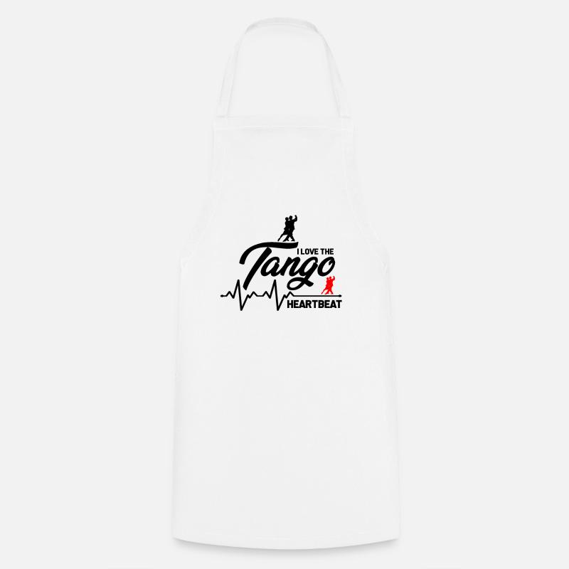 Tango Standard Danse Danse Danse Cadeau - Tablier de cuisine - blanc