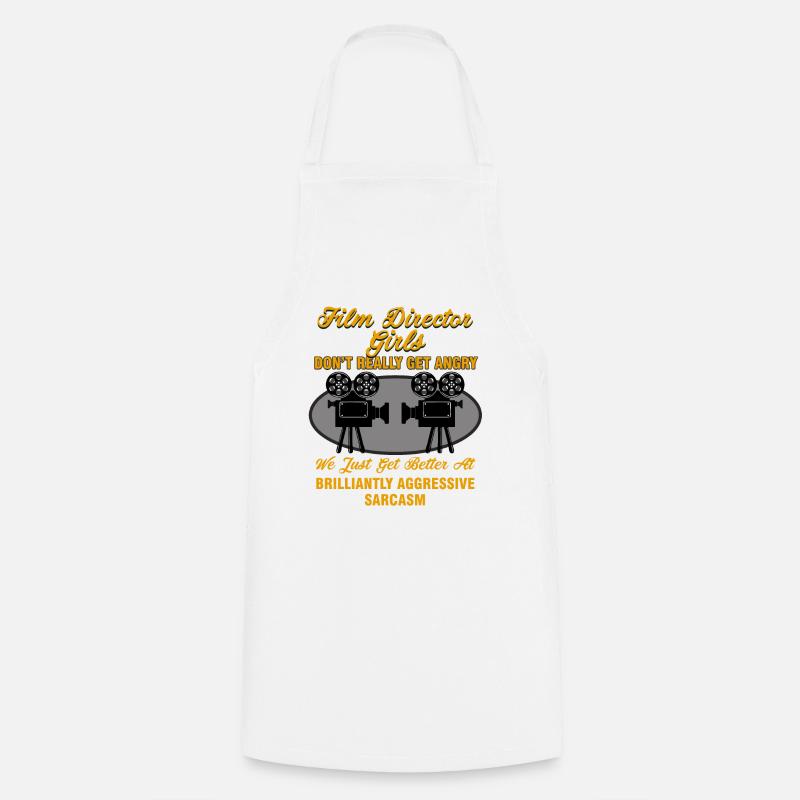 Réalisatrice - Réalisatrice Filles - Tablier de cuisine - blanc