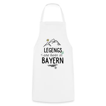 Lustige Geschenke für echte Bayern - Kochschürze - Weiß - Vorne - AI Model Male 185 dark (185cm)