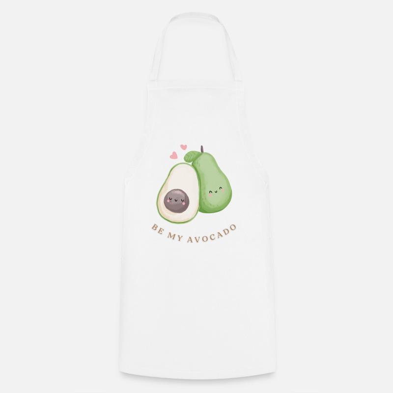 Be my avocado - Kochschürze - Weiß