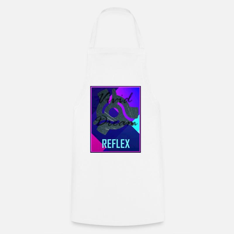 Réflexe par Vivid Dream - Tablier de cuisine - blanc