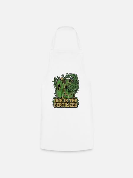 Dub Reggae Garden - Kochschürze - Weiß