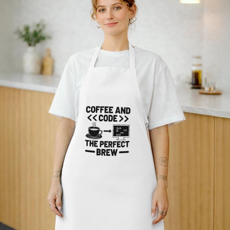 Kaffee-Codierung Programmierer Programmierer Entwickler Nerd Coff Kochschürze