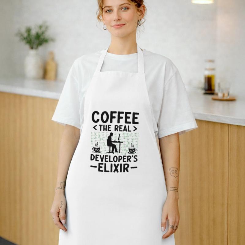 Kaffee-Codierung Programmierer Programmierer Entwickler Nerd Coff Kochschürze