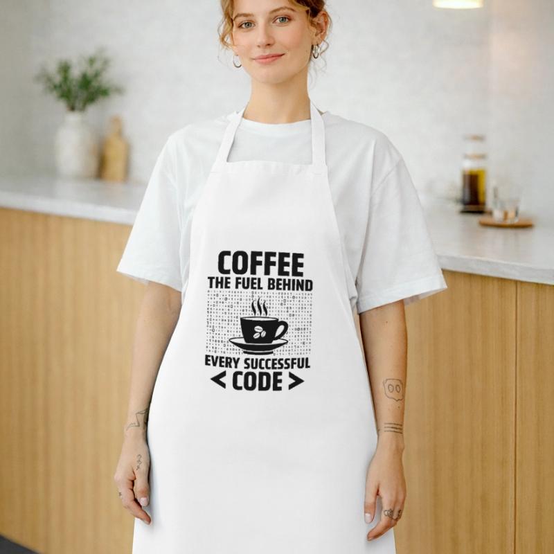 Café Codage Programmeur Codeur Développeur Nerd Coff Tablier de cuisine