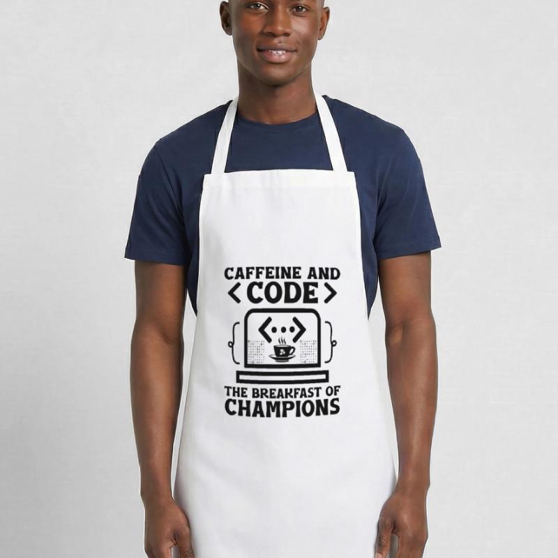 Café Codage Programmeur Codeur Développeur Nerd Coff Tablier de cuisine