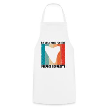 Paleontologist Designs Fossil Hunter Student - Cooking Apron - white - Front - AI Model Male 185 dark (185cm)