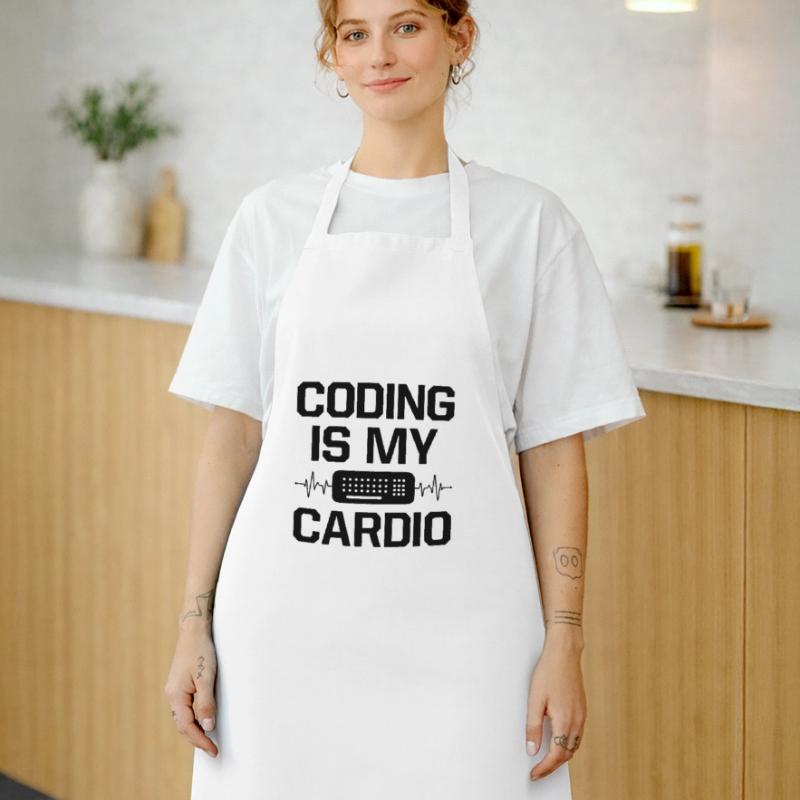 Coding Is My Cardio Programming Coder Computer Gee Kochschürze