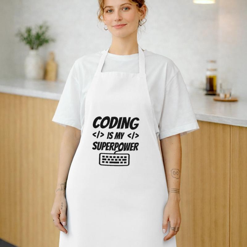 Coding Is My Superpower Programming Coder Computer Kochschürze