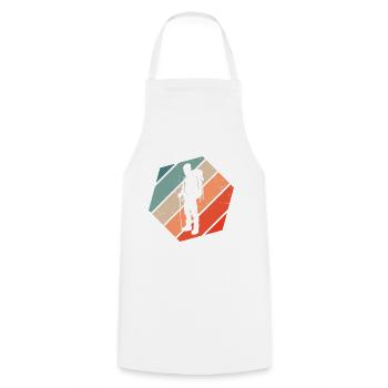 Boulder Climber Climber Women's Bouldering - Cooking Apron - white - Front - AI Model Male 185 dark (185cm)