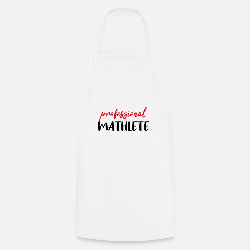 Maths T-shirt maths professeur de maths cadeau - Tablier de cuisine - blanc