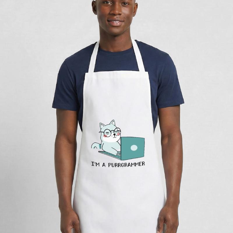 I'm A Purrgrammer Coder Software Developer Compute Kochschürze