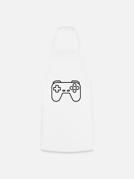 Controller für Videospiele - Kochschürze - Weiß