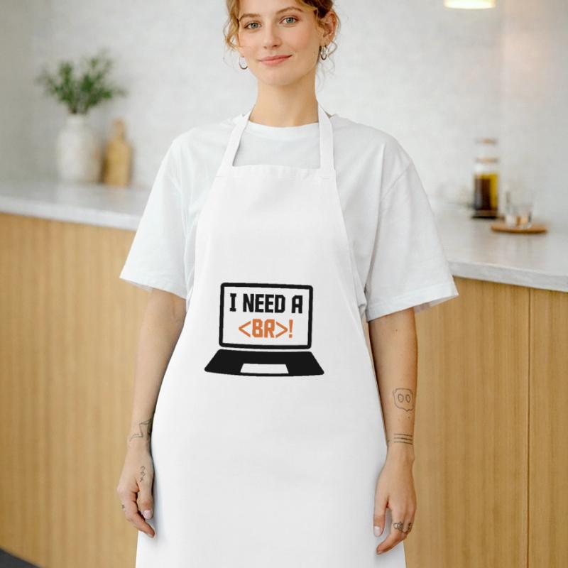 I Need A Break Coding Programming Computer Scienti Kochschürze