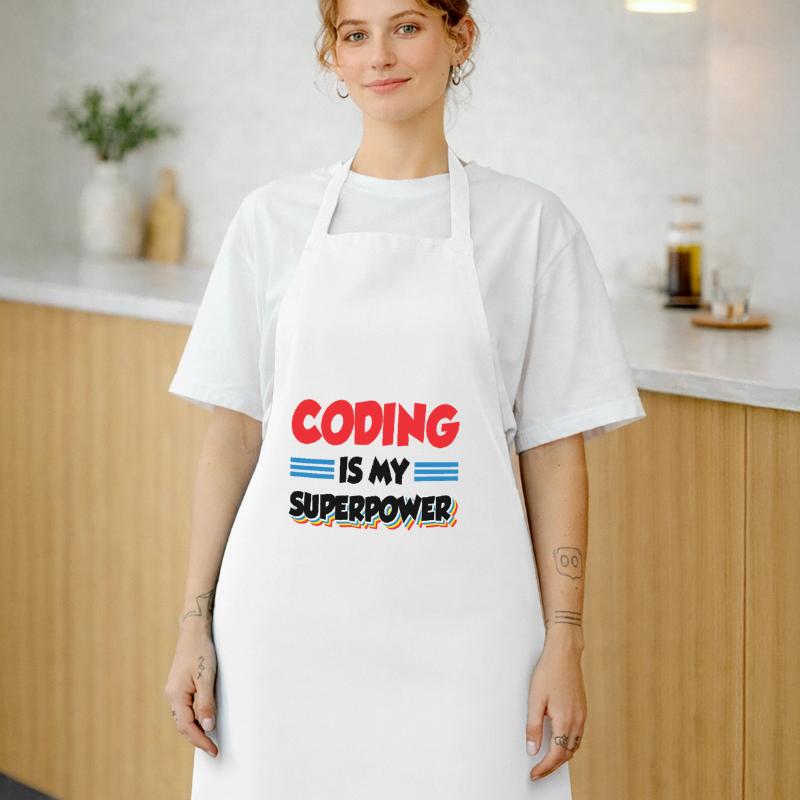 Coding Is My Superpower Programming Coder Computer Kochschürze