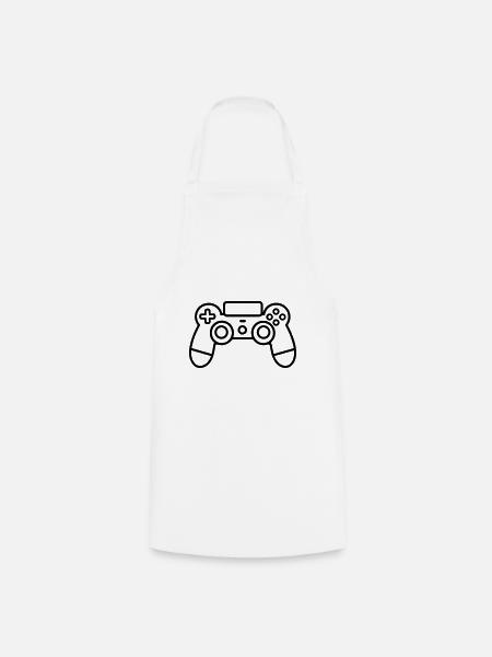 Controller für Videospiele - Kochschürze - Weiß