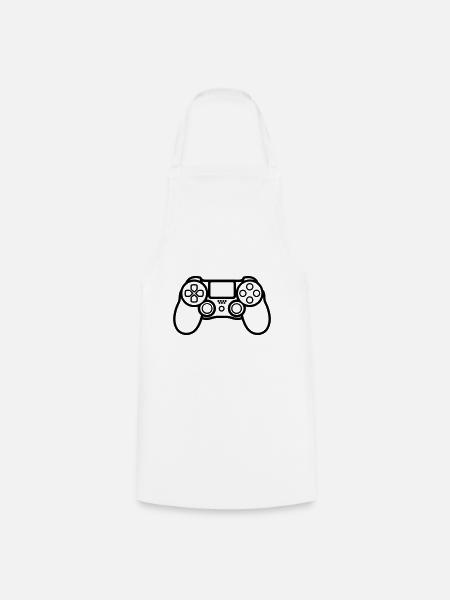 Controller für Videospiele - Kochschürze - Weiß