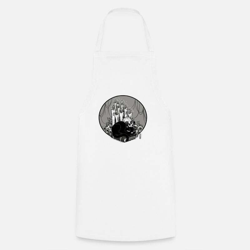 Halloween 2 - Cooking Apron - white