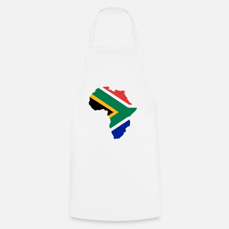Afrique du Sud - Tablier de cuisine - blanc