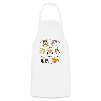 Guinea Pig Life Is Better With Guinea Pigs - Cooking Apron - white - Front - AI Model Male 185 dark (185cm)