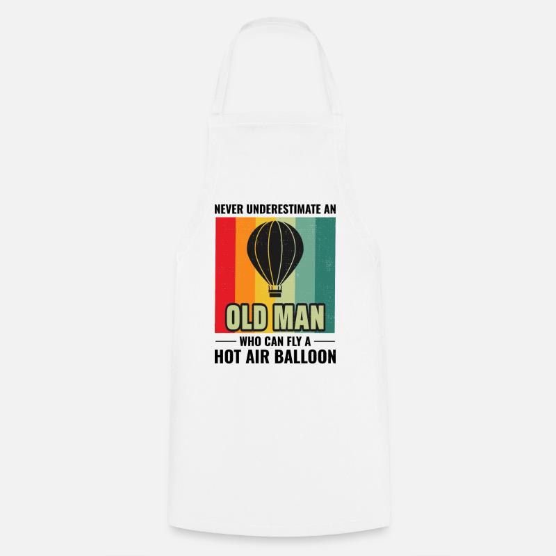 Montgolfière Montgolfière Montgolfière - Tablier de cuisine - blanc