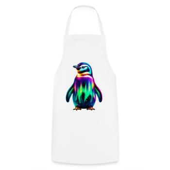 Pingouin - Tablier de cuisine - blanc - Devant - AI Model Male 185 dark (185cm)
